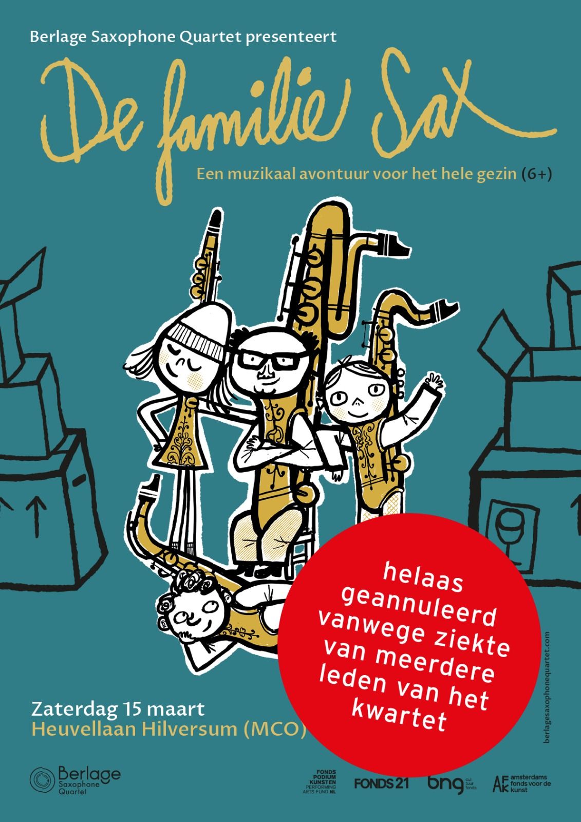 (Cancelled) Selmer Dag & “De Familie Sax” in Hilversum
